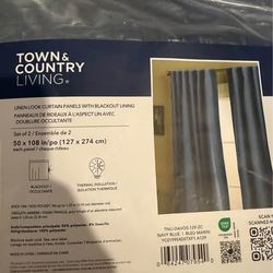 ✨ Beautiful Velvet Curtains with Total Blackout!  Soft velvet curtain pair in a versatile Oatmeal co