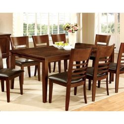 Dinning Table - Mesa De Comer - Comedor - Table For 8 - Mesa Para 8 - Cherry Red