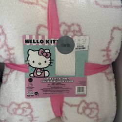 Hello Kitty Twin Blanket 
