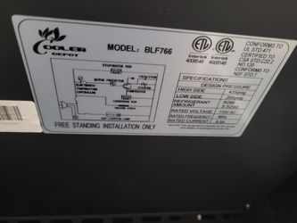 27" NSF Open Air Cooler BLF766
