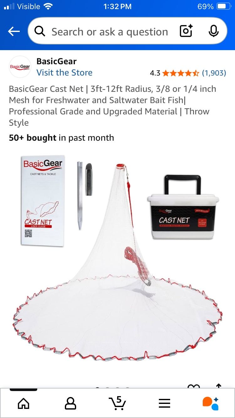 Basic Gear Cast Net