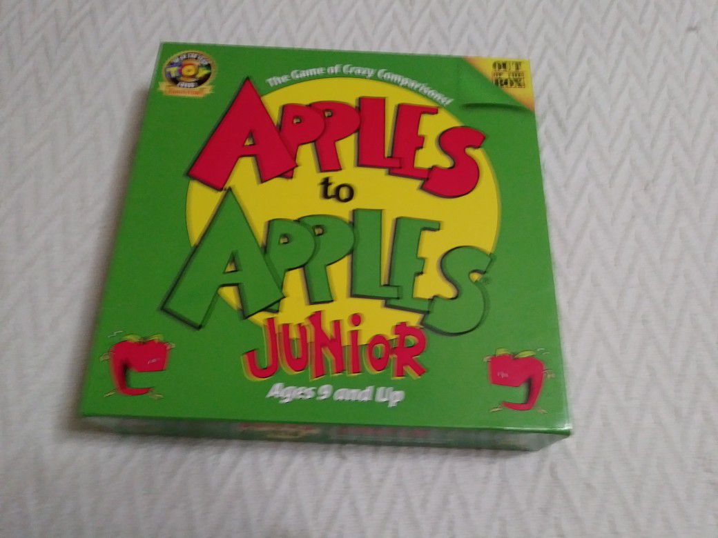 GAME: APPLES TO APPLES JUNIOR
