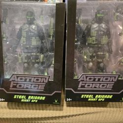 Action Force Valaverse Night Ops Steel Brigade