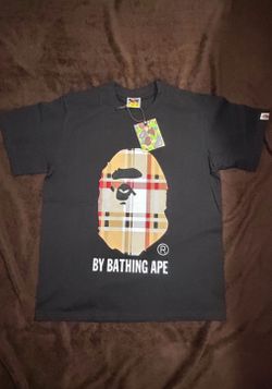 Burberry bape shirt, size medium