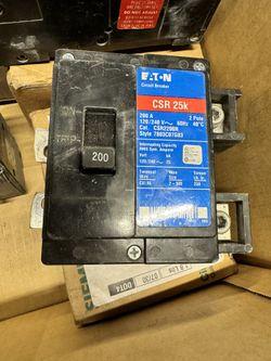 Eaton 200a Main Breaker