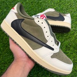 Travis Scott x Air Jordan 1 ‘Medium Olive 🫒 '