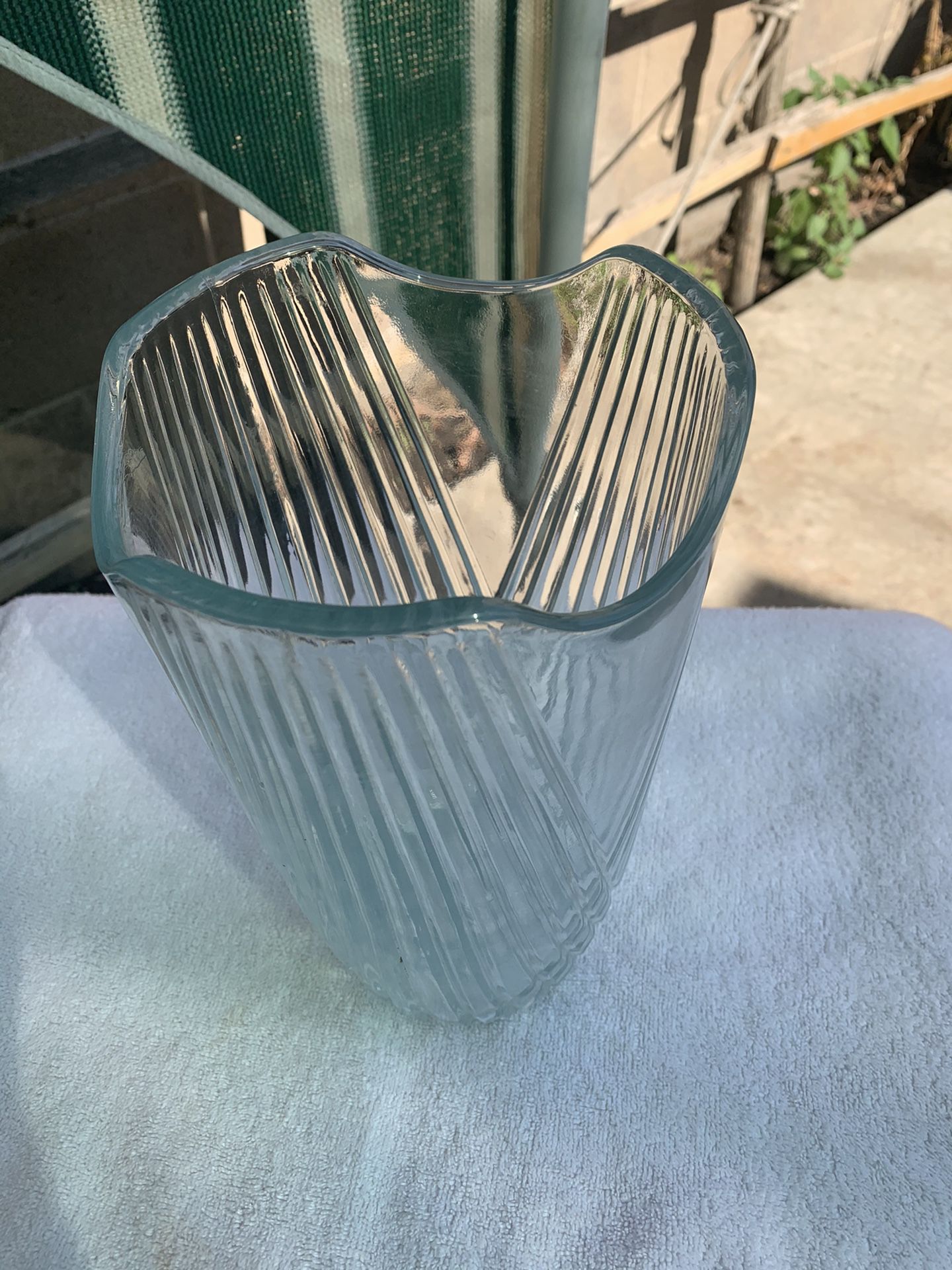 Vintage   Glass   Vase   