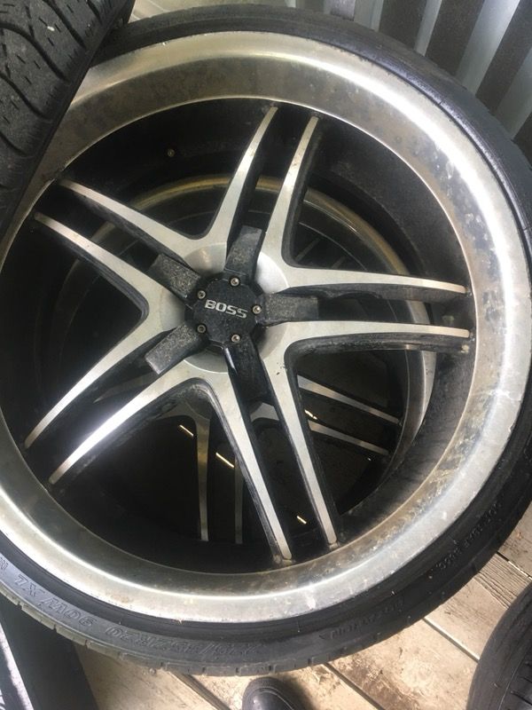 20 inch BOSS 340 rims