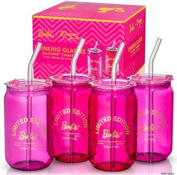Limited Edition Barbie Drinking Glasses