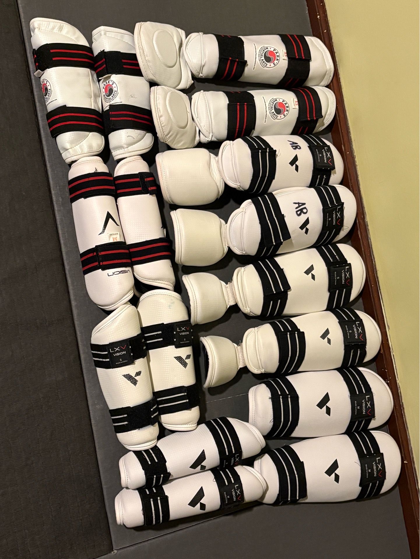 Taekwondo Sparring Gear Lot