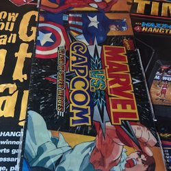 Marvel Vs Capcom Arcade Video Game Marquee 