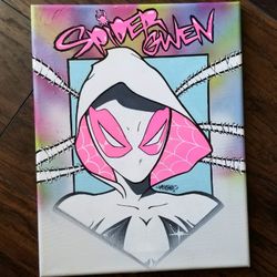 Spider Gwen Painting