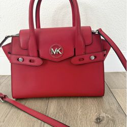 Red Michael Kors Purse