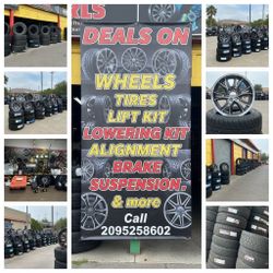 🔥 TIRES & WHEELS SALE 🔥 📲 Text Your Size 💳 Financing Available