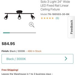 exelente lámpara triple de luces bobibles magnifica iluminación Nueva muy barata $40