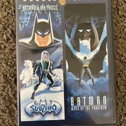 Batman Double Feature DVD Subzero and Mask Of The Phantasm