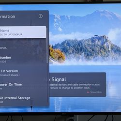 LG 50 Inch TV With Firestick