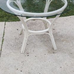 Rattan Dining Table
