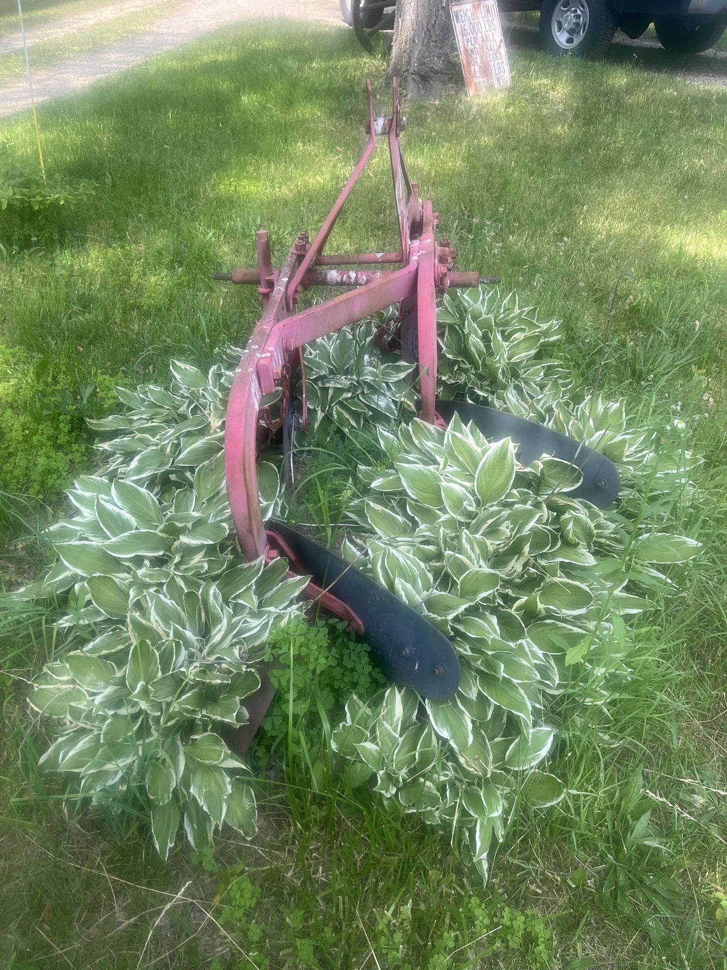 Two Bottom Plow