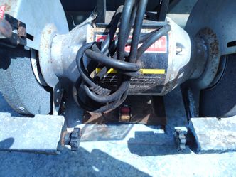 Craftsman grinder with light attached