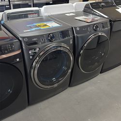 GE 5.0 Washer And 7.8 Dryer Set Brand New, 1 Year Manufacturers Warranty