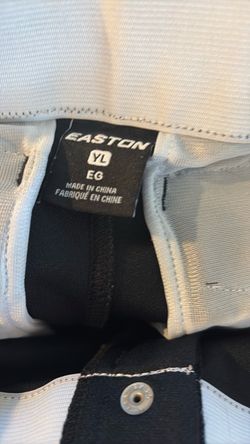Easton youth large baseball pants