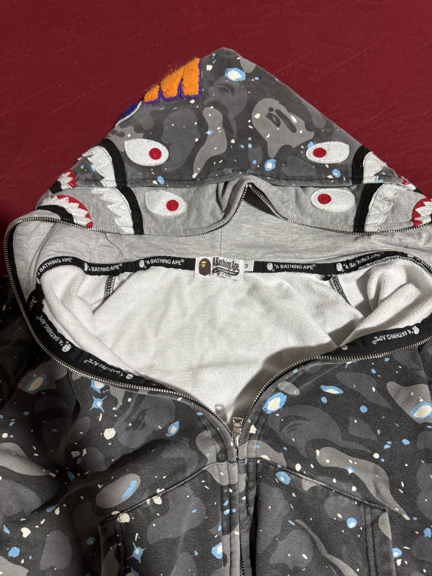 Bape Hoodie Fits Like A Small (shrunk)