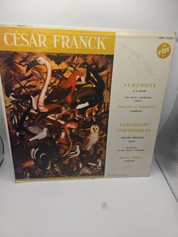 Cesar Franck Classical Vinyl LP