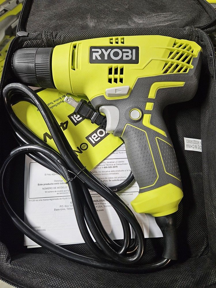 New Ryobi drill