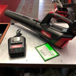 96091 Hyper Tough HT21-401-003-04 20v Lithium Ion 90mph 372cfm Cordless Leaf Blower W/ 4.0ah Battery And Charger 588253