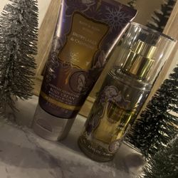 New Bath & Body Works 3 Piece Set-Snowflakes & Cashmere 