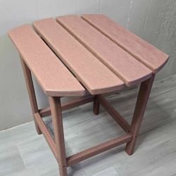 NEW Outdoor Side Table, Adirondack Patio End Tables, Small Outdoor Coffee Table