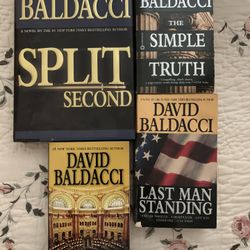 David Baldacci Books (4)