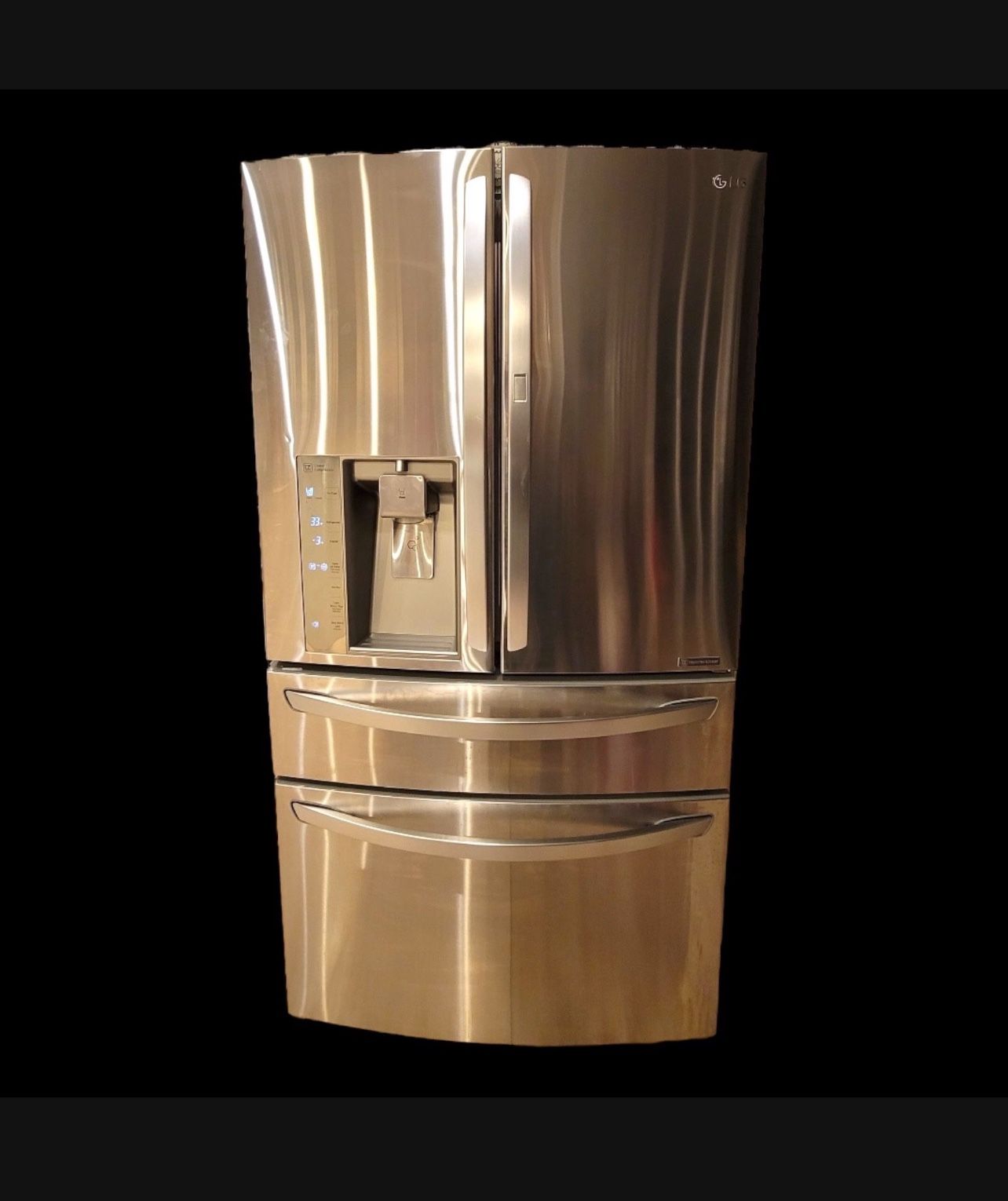 LG French Door Refrigerator Model LMXS30776S/02 Door-in-Door FOR REPAIR  OR FOR PARTS 