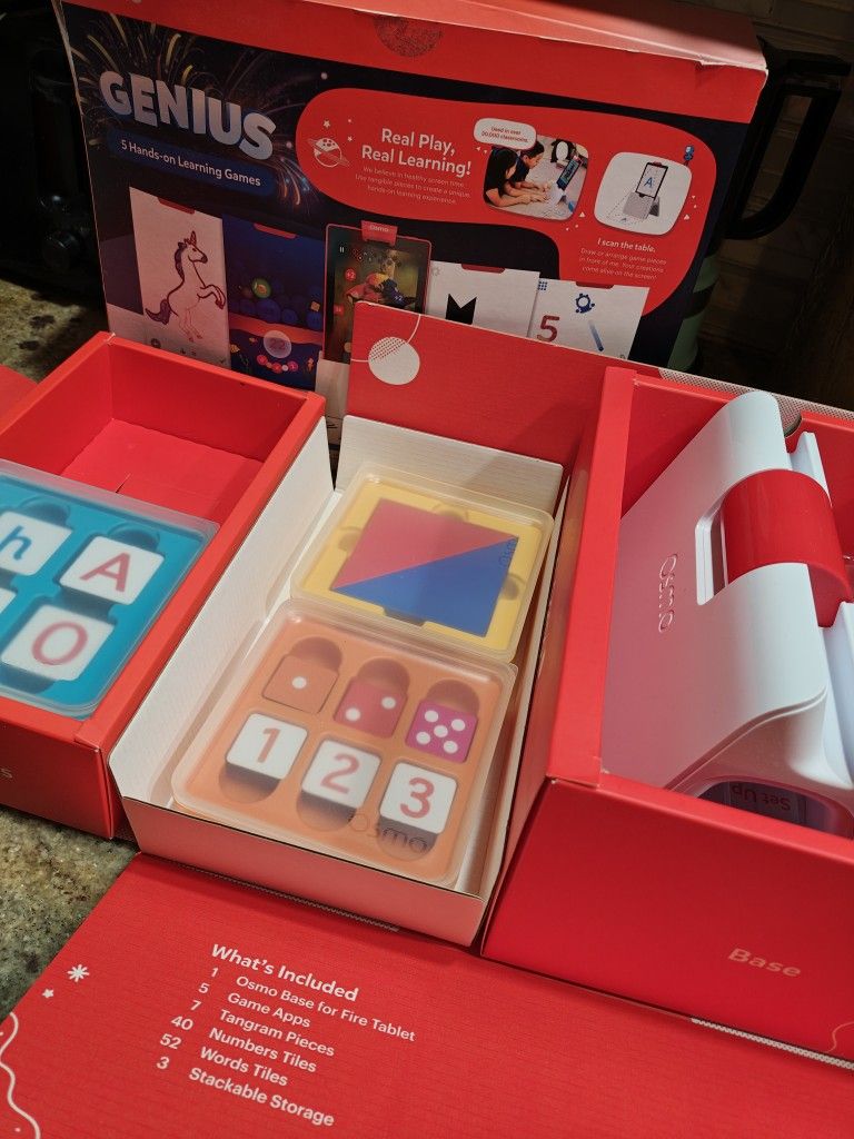 Osmo for Fire tablet Starter Kits Plus Extra Base