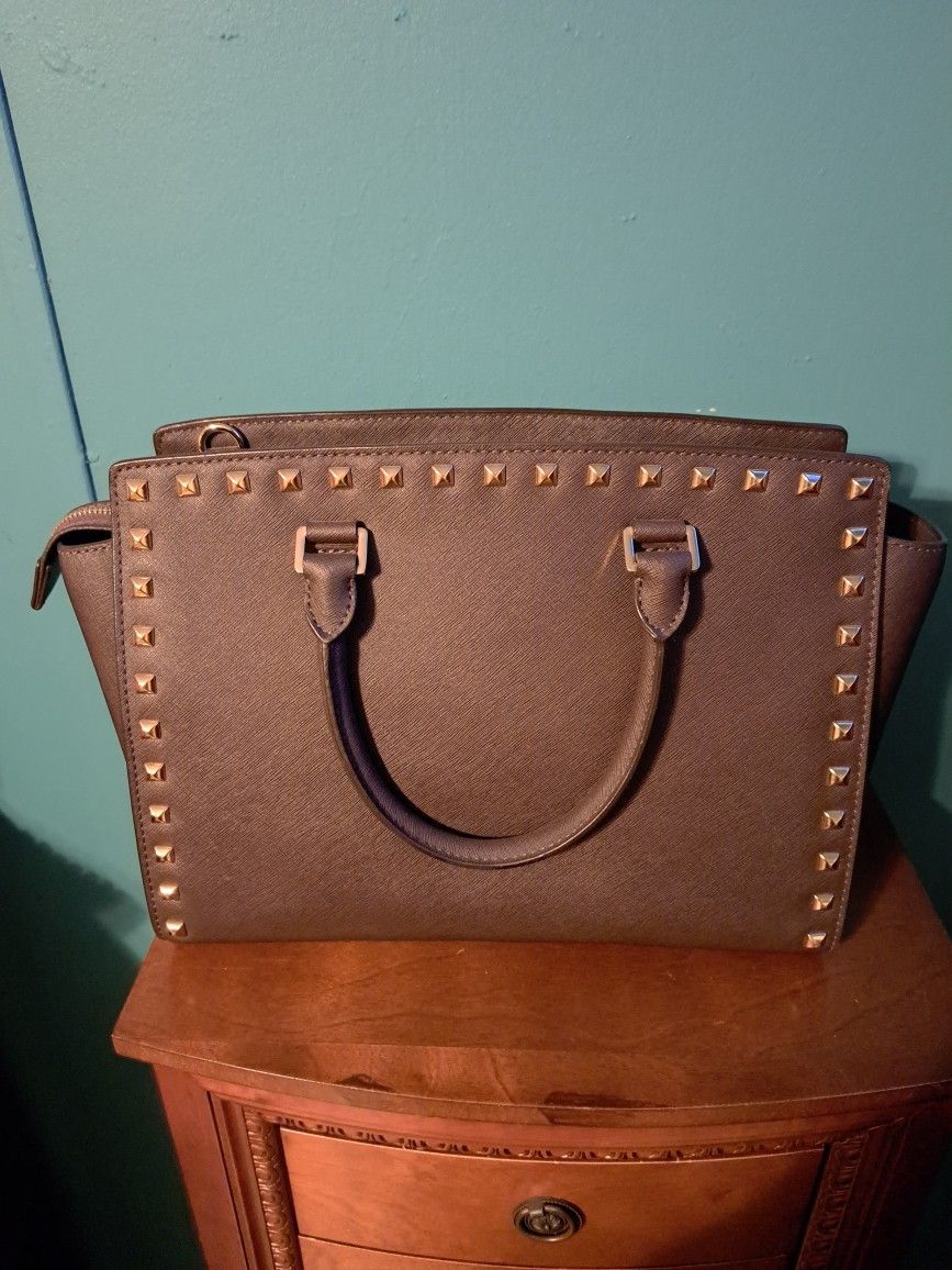 Bolsa Michael Kors Cafe Poco Usada Como Nueva.