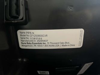 Nuna car seat