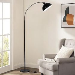 70 inch black arched floor lamp 