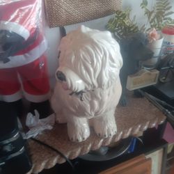 Ceramic Shaggy Dog 