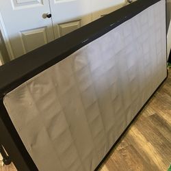 Pottery Barn White Twin Bed + Box Spring –  