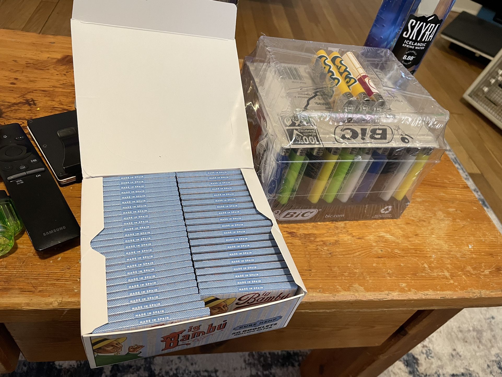 Papers And Lighters