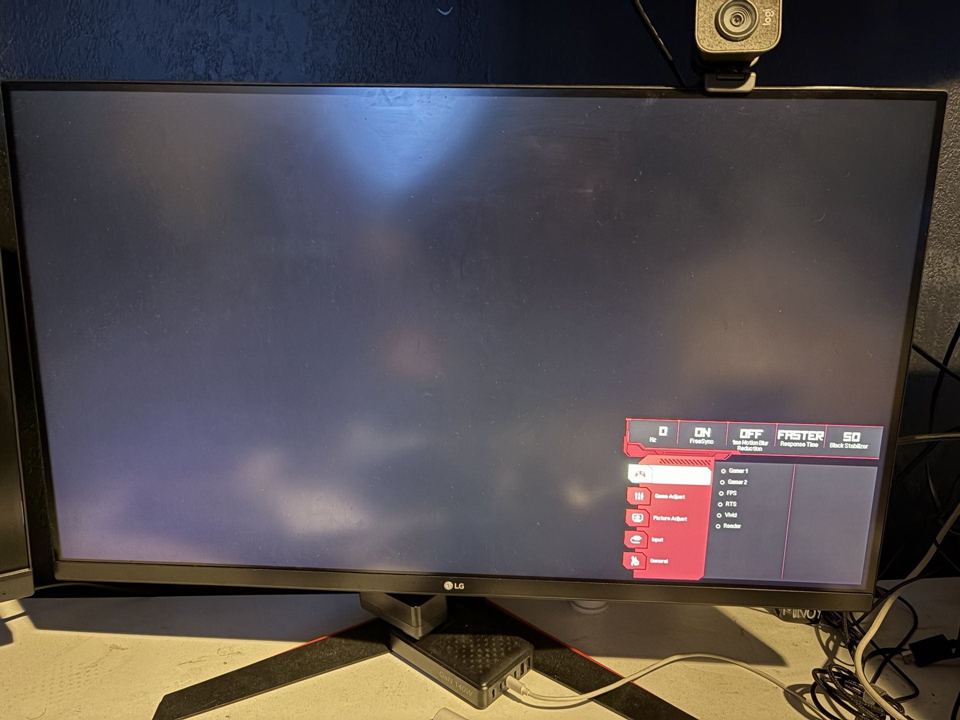Lg 32” Monitor 144hz 1440p
