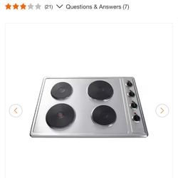 Summit 30 Inch Cooktop