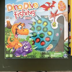 Dino dive Fishing game
