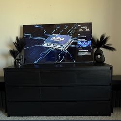 Aurica 63'' W 9 - Drawer Dresser (Black)