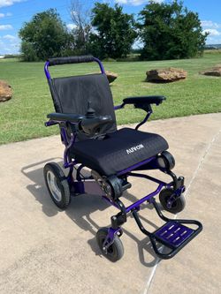 Fold and Go Motorized Wheelchair
