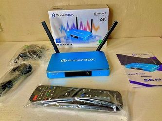 Brand New SuperBox S6 Pro, S6 Max, and S6 Ultra – Unopened and Ready to Use