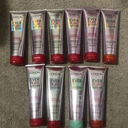 10 loreal ever shampoo & conditioner