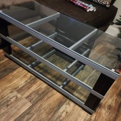 Glass TV Stand