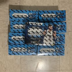9x 2023-24 Panini Prizm Mega Box - Target Red Ice